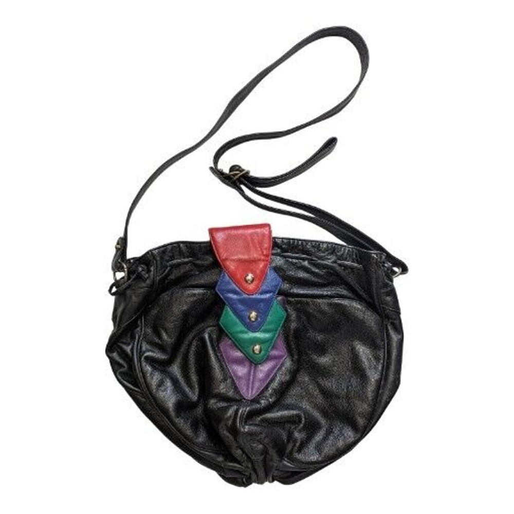 Vintage Retro 80's Sharif Leather Shoulder/Crossbody Purse
